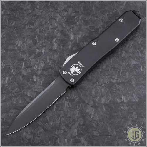 (#HG-0071) Microtech UTX-85 S/E Black - Front