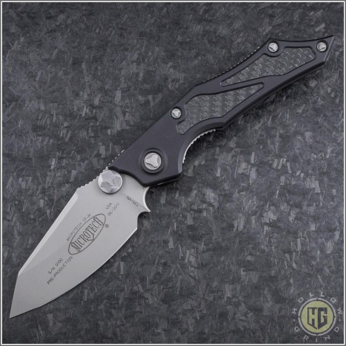 (#HG-0089) Microtech Select-Fire-M Bead Blast Plain Pre-Production - Front