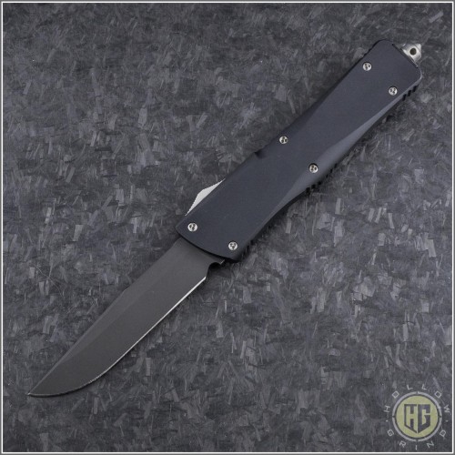 (#HG-0094) Microtech Troodon S/E Black Plain - Front