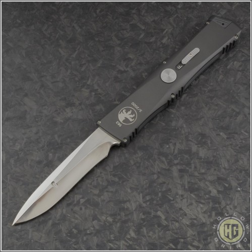 (#HG-0120) Microtech Combat Talon II Hand Rubbed Satin - Front