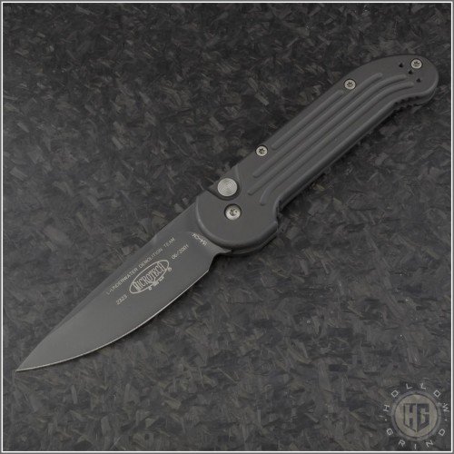 (#HG-0125) Microtech LUDT Black Plain - Front