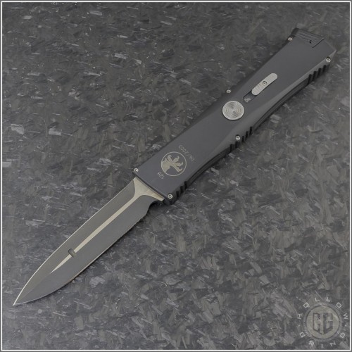 (#HG-0146) Microtech Combat Talon III D/E Black Plain - Front