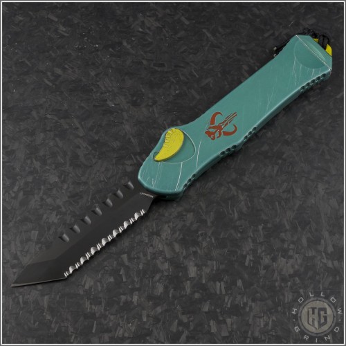 (#HTK-H006-6C-BOUNTY) Heretic Knives Bounty Hunter Hydra Tanto DLC - Front