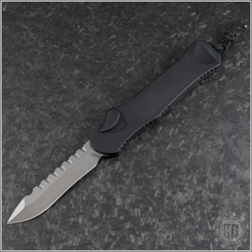 (#HTK-H008-1A) Heretic Knives Hydra Recurve Satin - Front