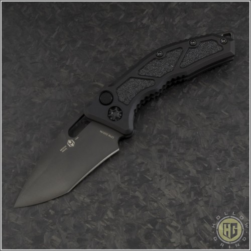 (#HTK-H012-6A-T) Heretic Knives Medusa Recurve DLC Tactical - Front
