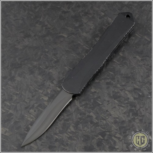(#HTK-H025-6A-Battle) Heretic Knives Battleworn Manticore-S Recurve DLC Plain - Front