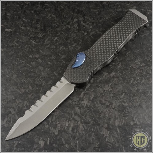 (#HTK-HYD-CFB) Heretic Knives Carbon Fiber Hydra - Front