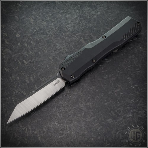 (#KS-9000R) Kershaw Livewire Reverse Tanto Satin Plain - Front