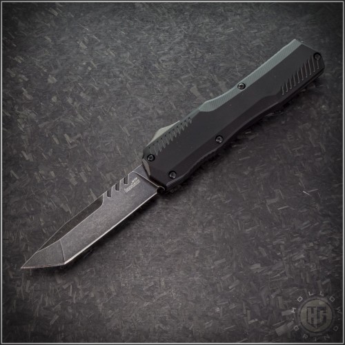 (#KS-9000T-BK) Kershaw Livewire T/E Black Plain - Front