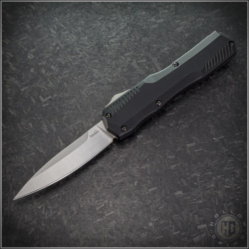 (#KS-9000) Kershaw Livewire S/E Stonewash Plain - Front