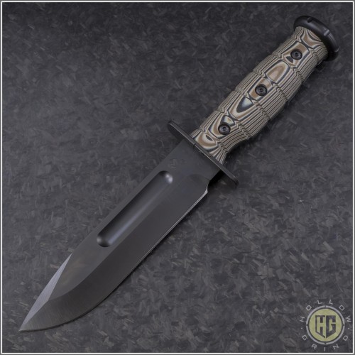 (#MK103SP-12LE) Medford Knives USMC Fighter - Front