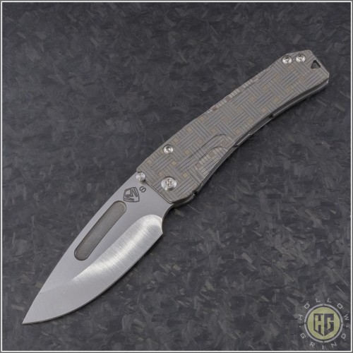 (#MK201STD-01TM) Medford Knife & Tool Slim Midi Marauder - Front