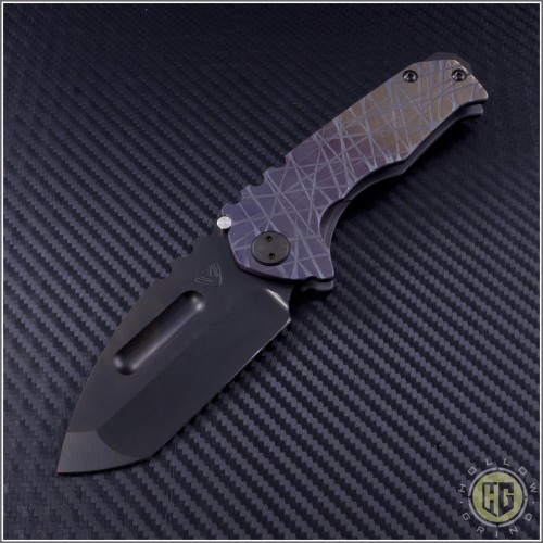 (#MKT-GenT-004) Medford Knife & Tool Genesis T - Sculpted Handle - Front