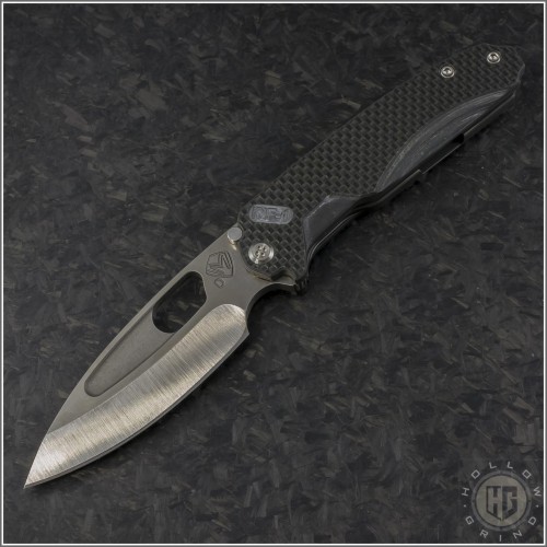 (#MKT-INF-008) Medford Knife & Tool Infraction CF Satin Blade - Front