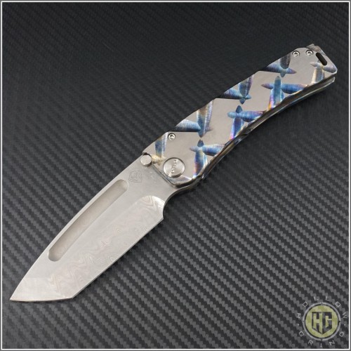 (#MKT-MAR-007) Medford Knife & Tool Custom Marauder Tanto - Front