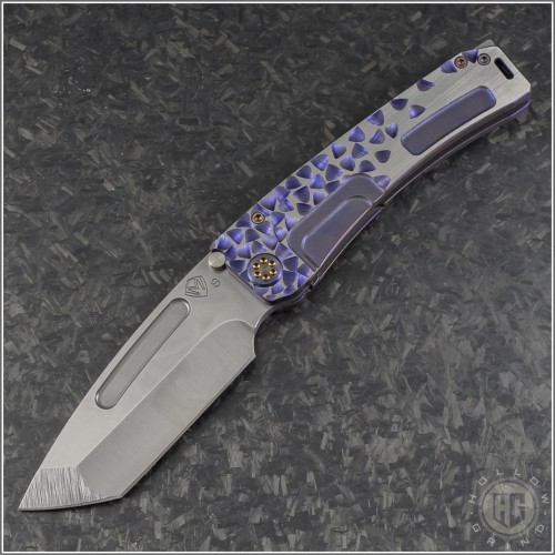(#MKT-MARH-002) Medford Knife Marauder-H T/E Tumbled - Front