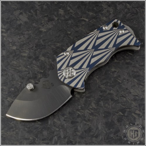 (#MKT-PANZ-004) Medford Knife & Tool Panzer - Black PVD - Front