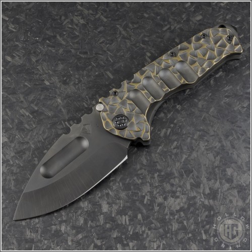 (#MKT-PTi-001) Medford Knife & Tool Praetorian Custom Ti - Front