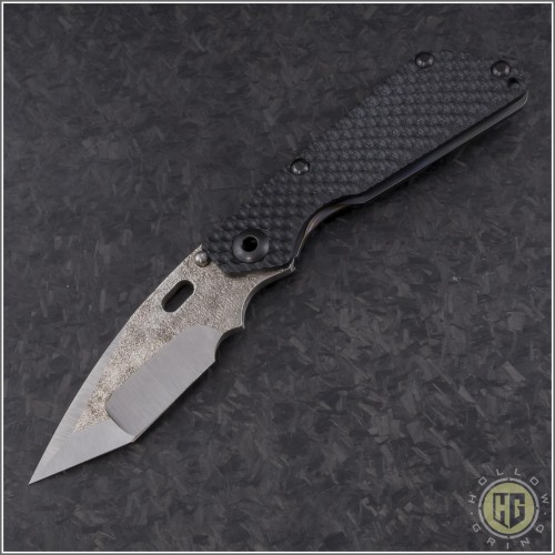 Strider Knives Custom SnG T/E Folder Knife (3.5in Satin Plain) MSC 