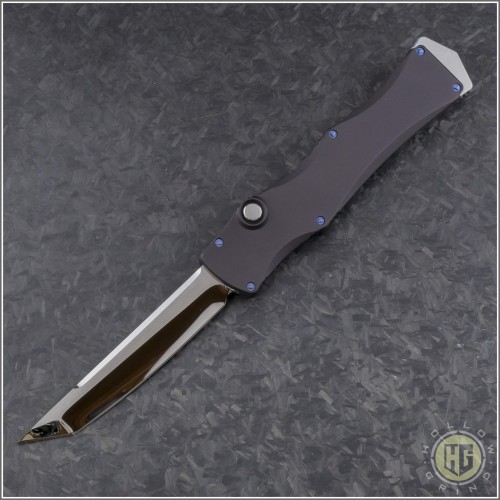 (#MTC-0291) Microtech Marfione Halo IV Tanto High Polish - Front