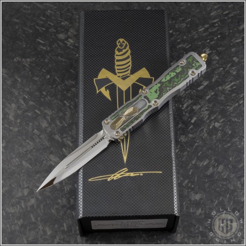 (#MTC-0349) Marfione Custom SS Dirac D/E Mirror Polished Jungle Wear - Front