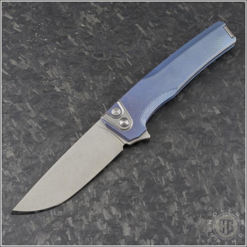 (#MWS-SON-0807) MachineWise Sonora Integral Blue Fade Distressed Fine Step Pattern - Front