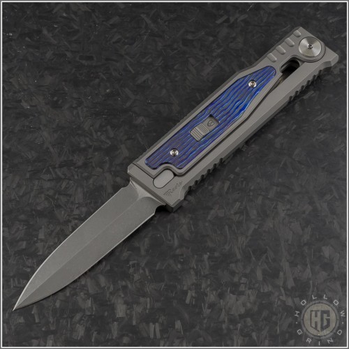 (#REA-ExoM-Zirc) Reate Exo-M Bayonet Stonewash ZircuTi Inlay - Front
