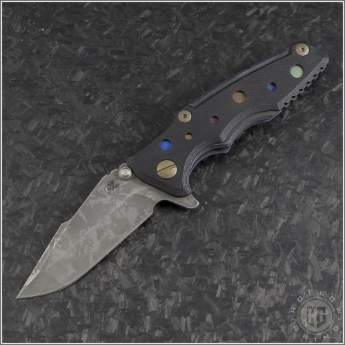 (#RH-EK30-02) Rick Hinderer Knives Customized Eklipse 3" Tri-Way - Front