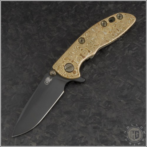 (#RH-XM1830-VNTG-M) Rick Hinderer XM-18 3.0" Spearpoint Vintage Series - Front