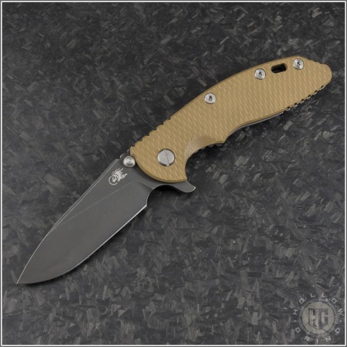 (#RH-XM1835-68) Rick Hinderer Gen 6 XM-18 3.5" Slicer DLC - Front