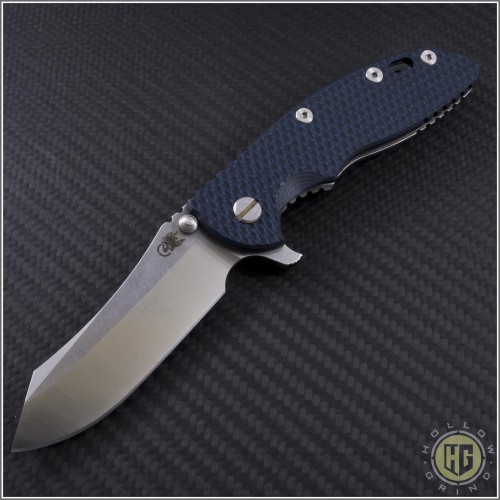 (#RH-XM1835-LE-5) Rick Hinderer XM-18 3.5" Limited Edition 2-Tone Skinner - Front
