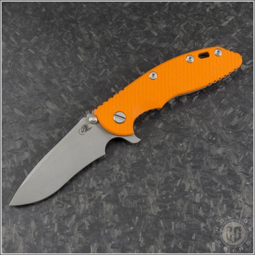 (#RH-XM1835-R-1) Rick Hinderer Gen 6 XM-18 3.5" Recurve  - Front