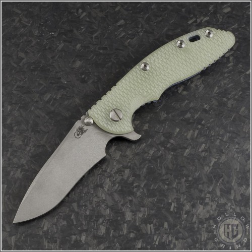 (#RH-XM1835-R-2) Rick Hinderer Gen 6 XM-18 3.5" Recurve  - Front