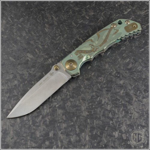 (#SB-Harsey-001) Spartan Blades Harsey Folder "God & Country" 2021 Special Edition - Front