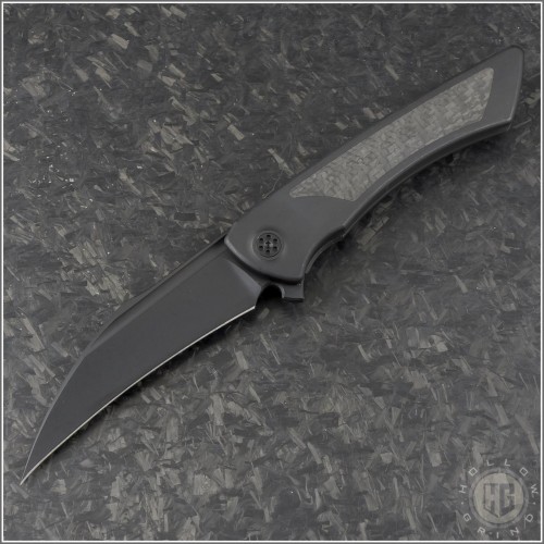 (#SBD-DER-BO-CF) Sharp By Design Derecho Blackout Carbon Fiber - Front