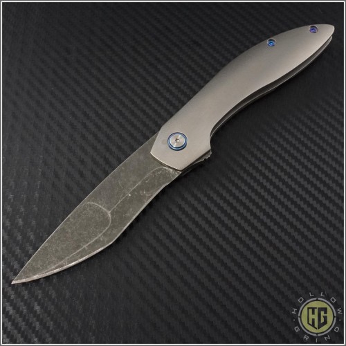 (#SCC-001) Simeon Custom Knives Icepick XL Recurve - Front