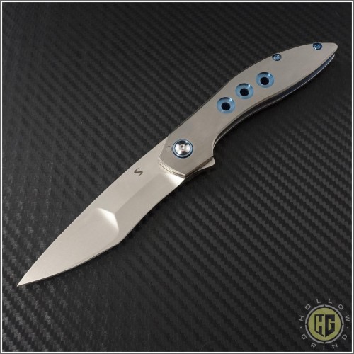 (#SCC-005) Simeon Custom Knives Icepick XL Recurve - Front