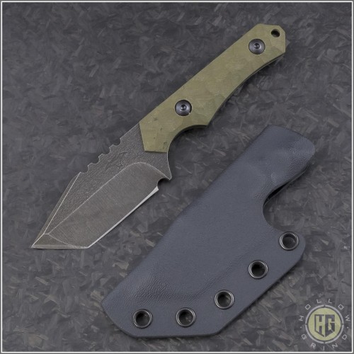 (#TPK-MT-054) Tactical Pterodactyl Knives Midsize Tanto - Front