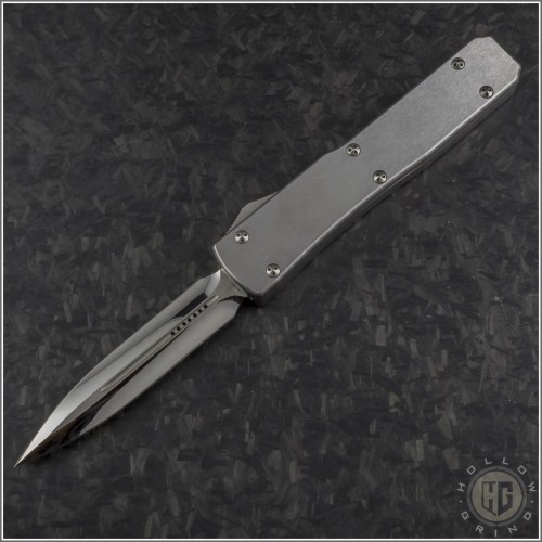 (#UT-SS-HP) Microtech Marfione Custom SS Ultratech D/E High Polish - Front