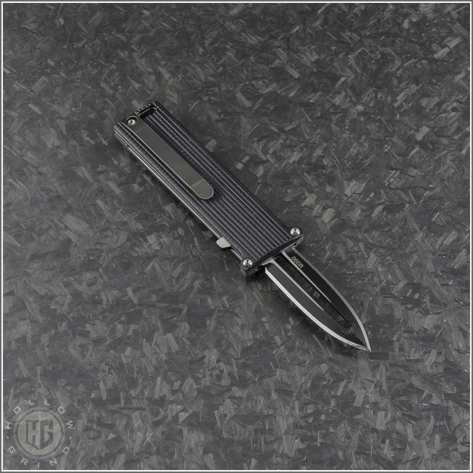 D Rocket Design Tallin D E Automatic OTF S A Knife 1 9in Satin Plain 