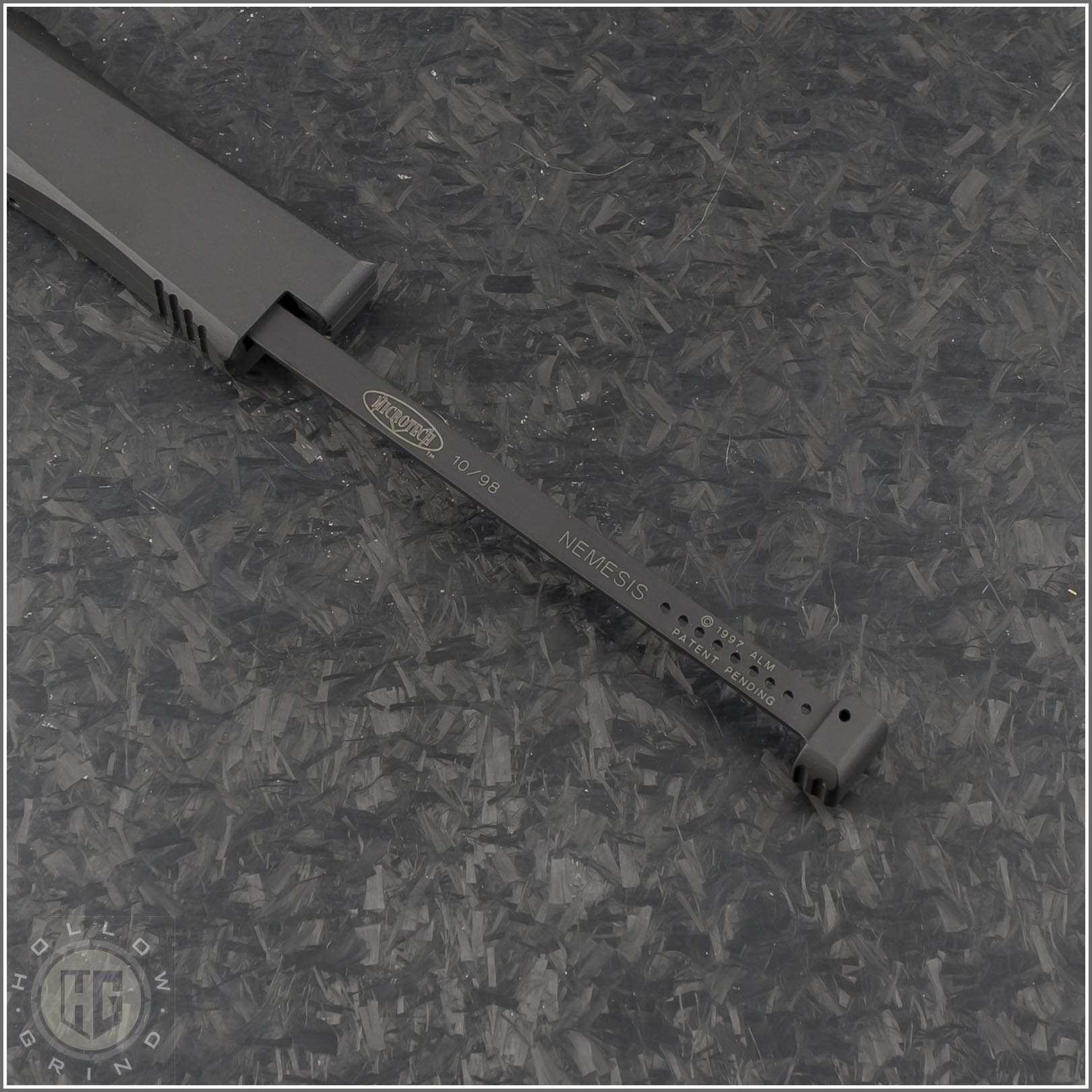 Microtech Knives Custom Nemesis D/E Automatic OTF S/A Knife (3.75in ...