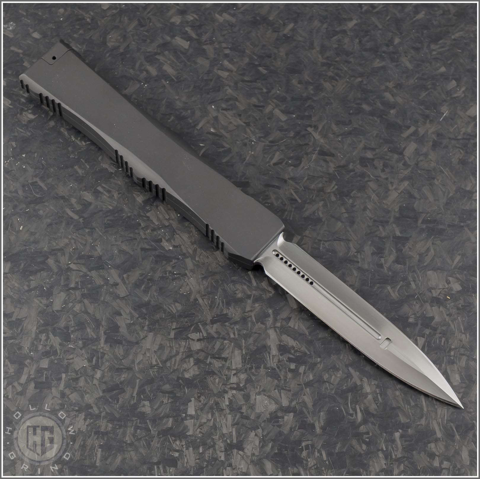 Microtech Knives Custom Nemesis D/E Automatic OTF S/A Knife (3.75in ...