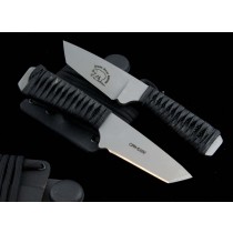 Black Bear Kogatana T/E Fixed Knife (2.25in Bead Blasted Plain S-30V (CMP)) BB-Kogatana - Front