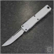 (#11214-1STD) Microtech Stormtrooper Ultratrech Gen IV S/E White Plain - Front