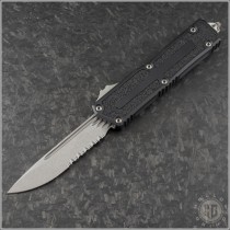 (#1278-11) Microtech Scarab II Gen III S/E Stonewash Plain - Front