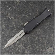 (#1702M-10) Microtech Knives Hera II Mini D/E Stonewash - Front