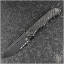(#191C-2DLCTCFITI) Microtech Anax DLC Plain - Front