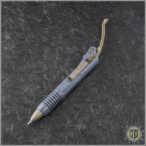 (#401-SS-GY) Microtech Siphon II Pen Gray