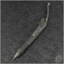 (#401-SS-ODAP) Microtech Siphon II Pen OD Green Stainless Steel Apocalyptic Internals