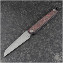 (#Cultro-Slim-003) Cultrotech Knives Slim Slipjoint Carbon Fiber - Front